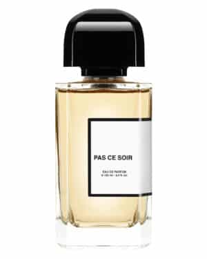 Représentation du flacon de parfum Pas ce Soir de la maison de parfum BDK.