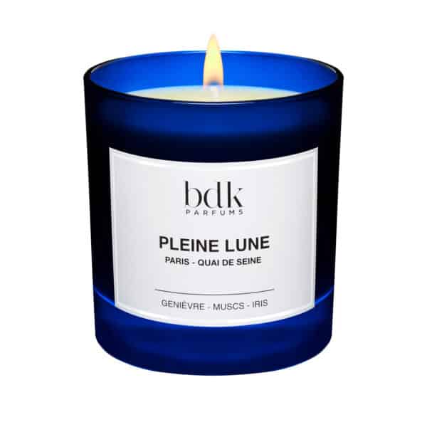 BDK Pleine Lune bougie allumee candle 250g