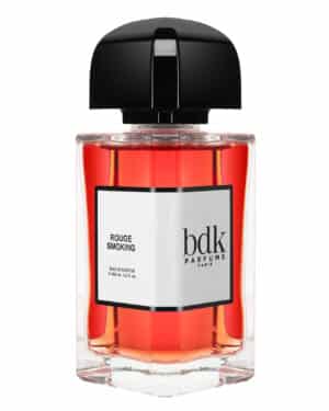 Représentation du flacon de parfum Rouge Smoking de la maison de parfum BDK.