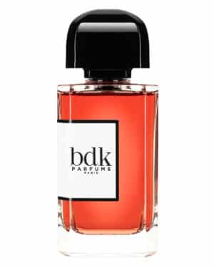 Représentation du flacon de parfum Rouge Smoking de la maison de parfum BDK.