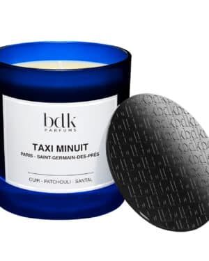 Taxi Minuit - bougie couvercle ouvert
