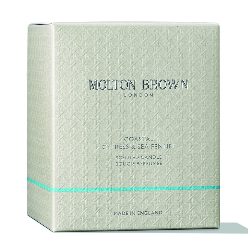 Second image of Molton Brown Coastal Cypress & Sea Fennel Candle