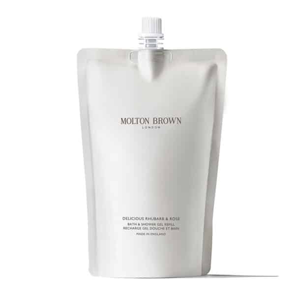 Molton Brown Delicious Rhubarb & Rose Bath & Shower Gel Refill 400ml