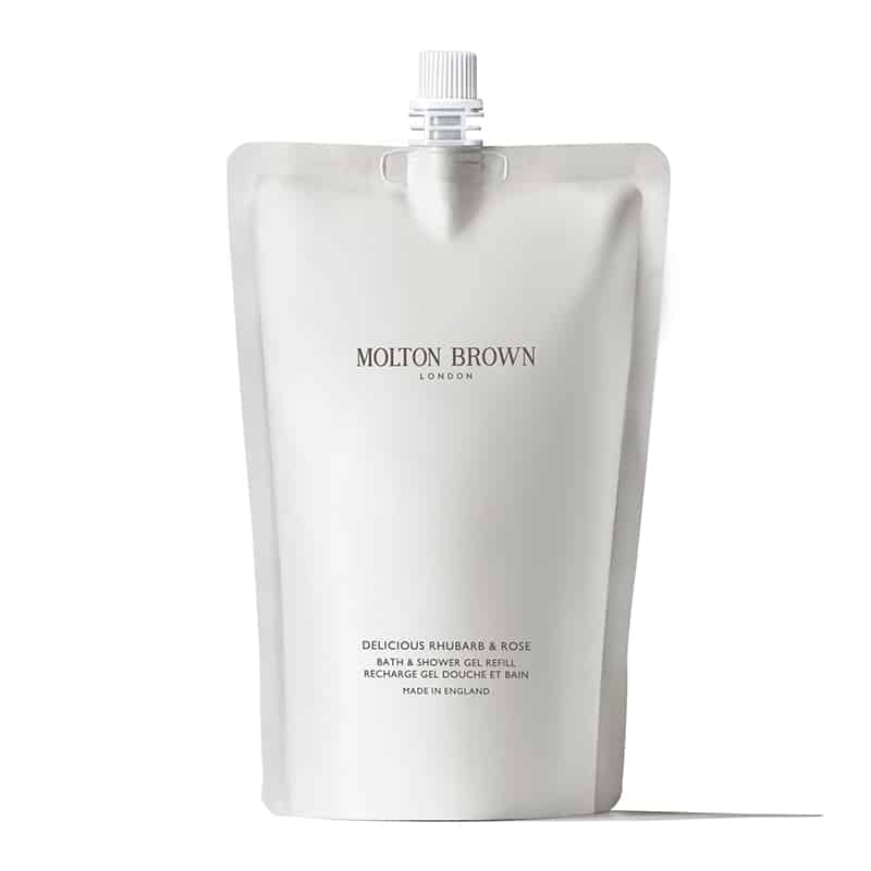 Molton Brown Delicious Rhubarb & Rose Bath & Shower Gel Refill 400ml