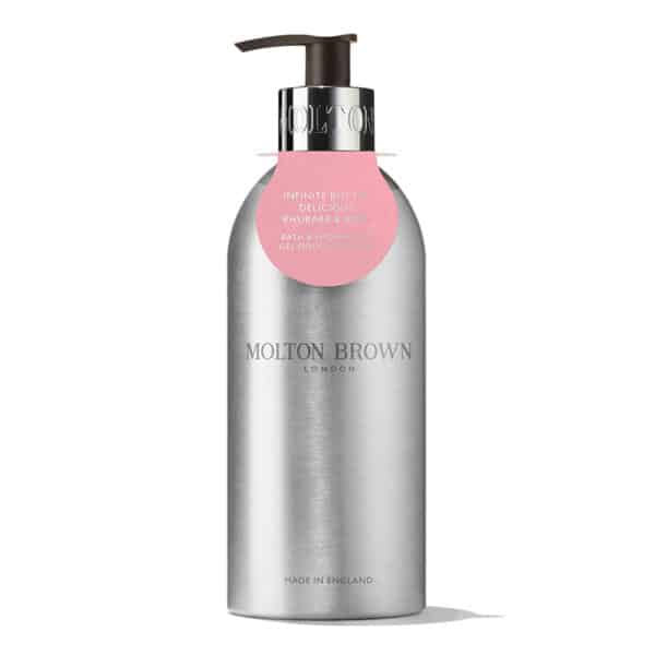 Molton Brown Delicious Rhubarb & Rose Bath & Shower Gel Infinite Bottle 400 ml