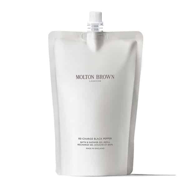 Molton Brown Re-charge Black Pepper Bath & Shower Gel Refill 400ml