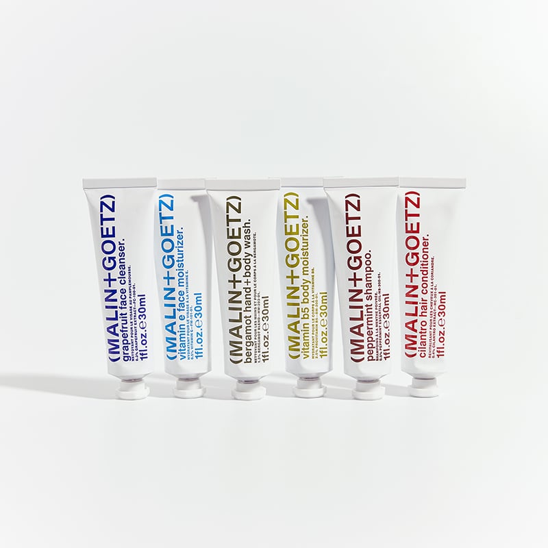 Second image of Malin & Goetz Best-Sellers Travel Kit 6x30ml