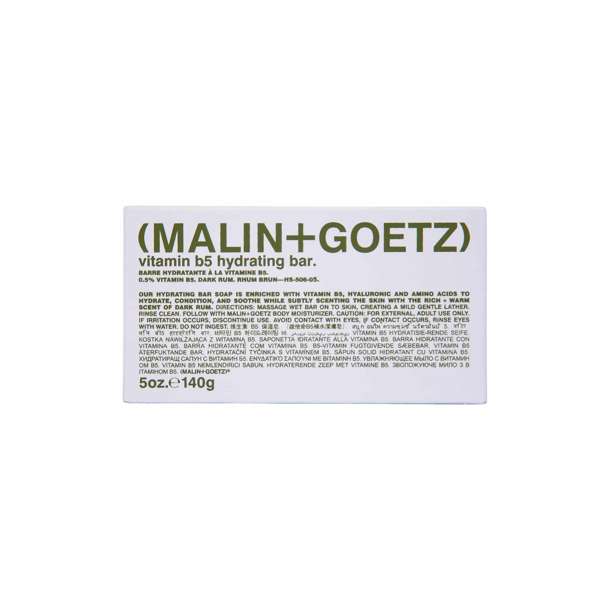 Malin & Goetz Vitamin B5 Hydrating Bar - Rum