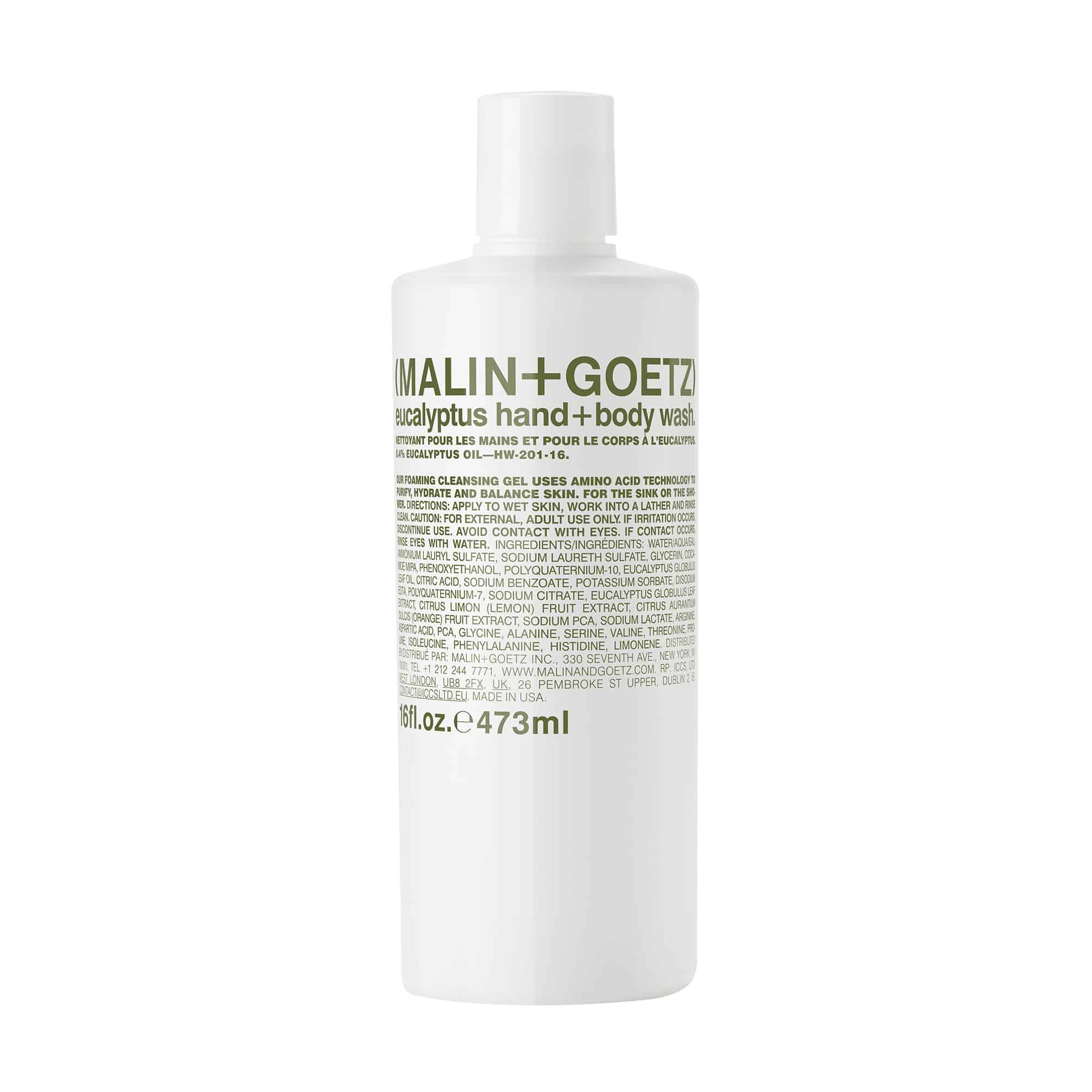 Malin & Goetz Eucalyptus Hand + Body Wash 473ml