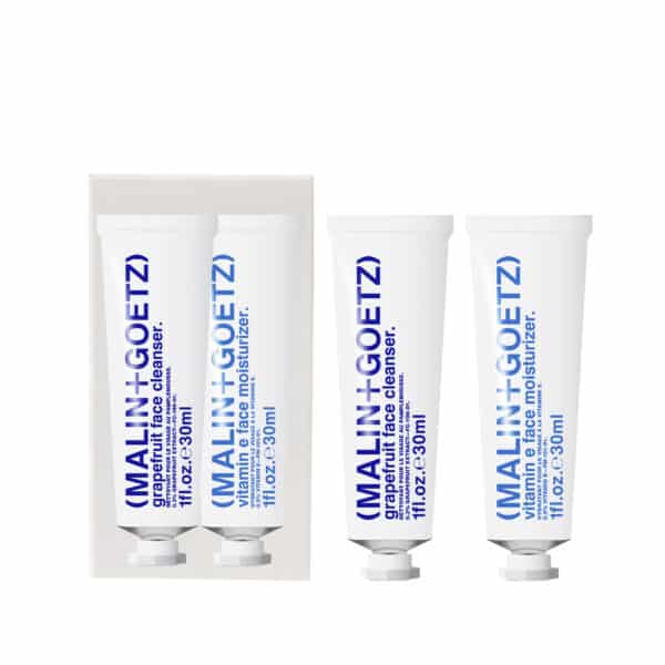 Malin & Goetz Face Essentials Travel Size 2x30ml