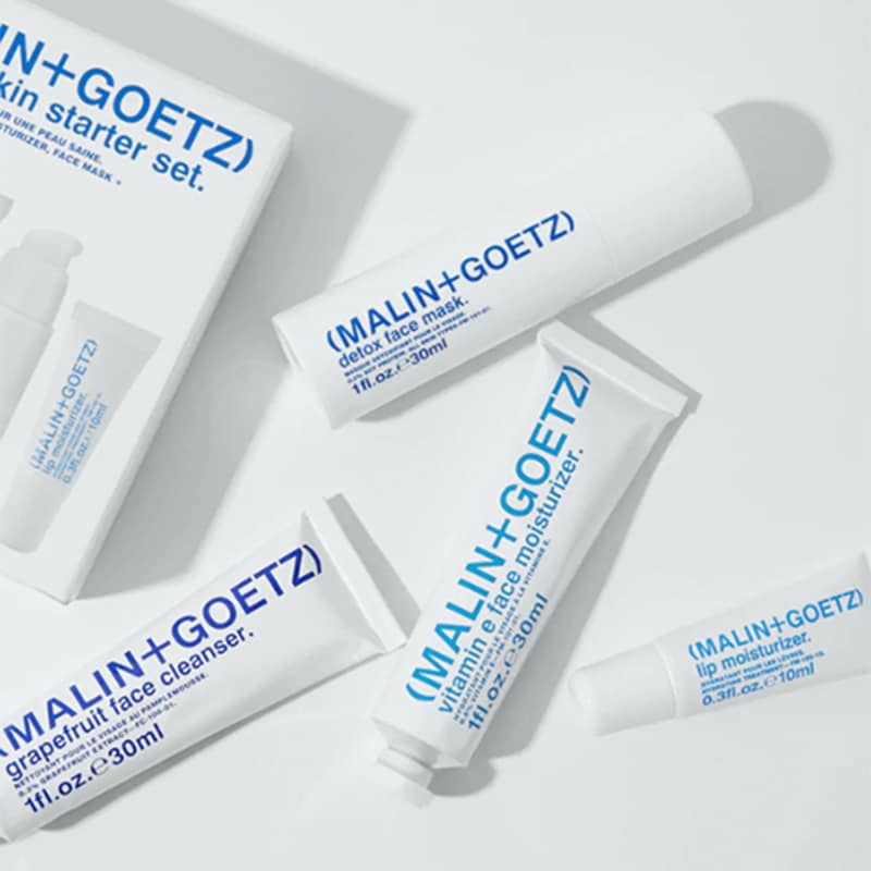 Second image of Malin & Goetz Healthy Skin Starter Set