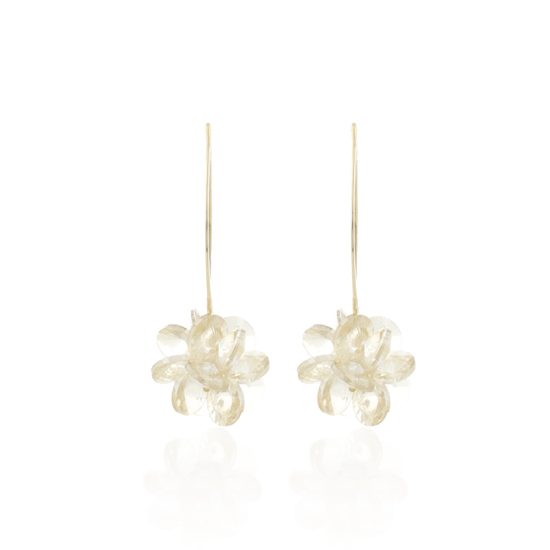 Lott Gioielli Earring Globe Thick Sequins S Nude