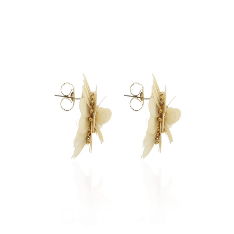 Second image of Lott Gioielli Earring Sequin Drop Stud M Wax